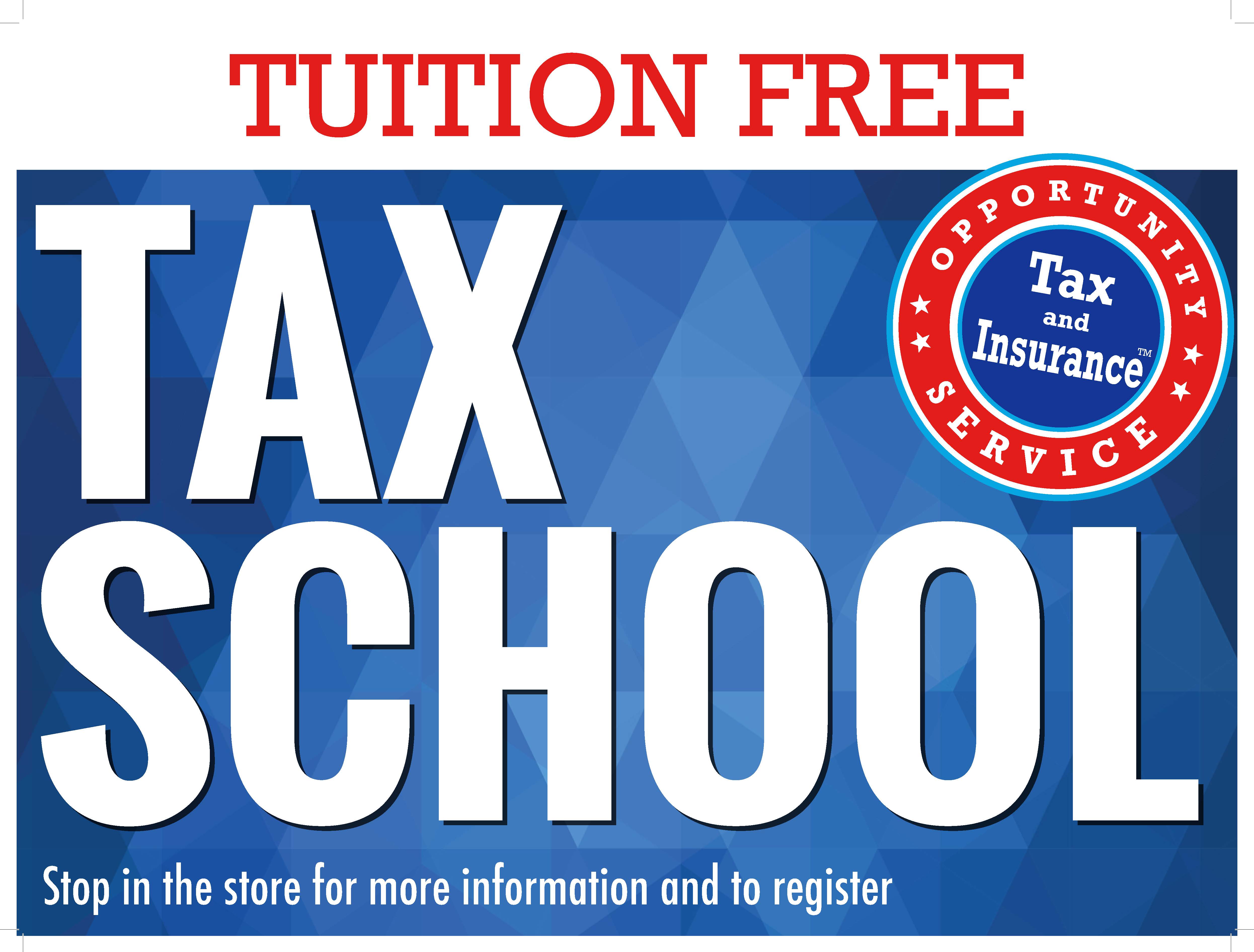 Opp Tax school yard sign